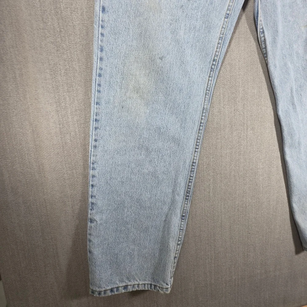 Levi Strauss Signature Jeans Mens 36x32 Light Wash Relaxed Fit Denim 03937600707